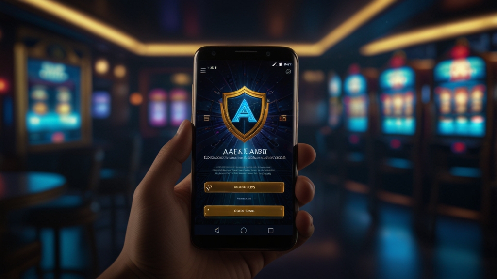 Android-Smartphone mit APK-Installationsbildschirm und Sicherheitswarnung