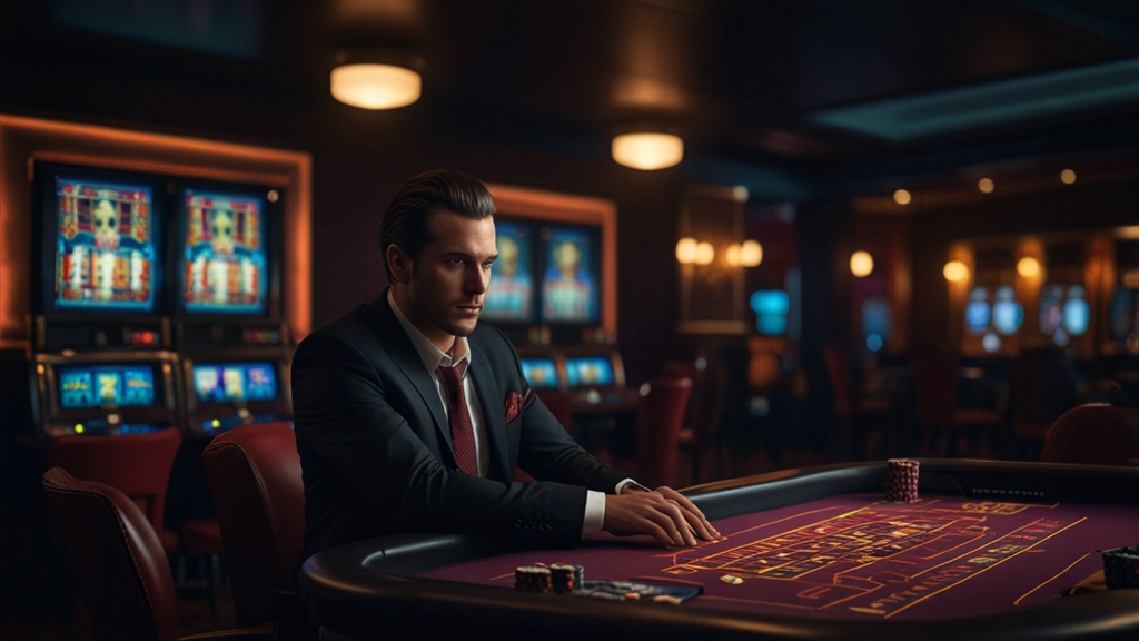 Bonusbedingungen und Einlösungsschritte im dunklen Casino-Ambiente